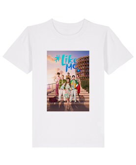 #LikeMe - White &#039;Seizoen 5&#039; T-shirt