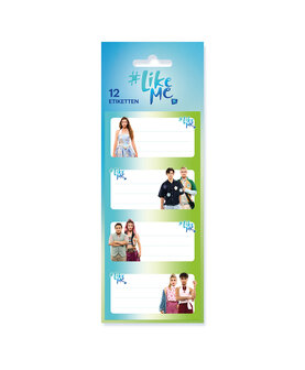 #LikeMe Etiketten 12 stuks