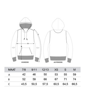 #LikeMe - Pool Blue 'Offwhite logo' Hoodie