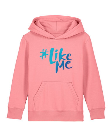 #LikeMe - Pink Joy 'Full color logo' Hoodie