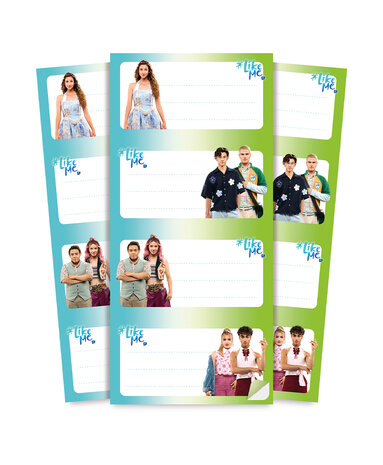 #LikeMe Etiketten 12 stuks