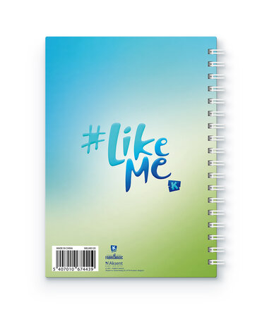 #LikeMe - 'Seizoen 6' Spiraalschrift A5​​​​​​​
